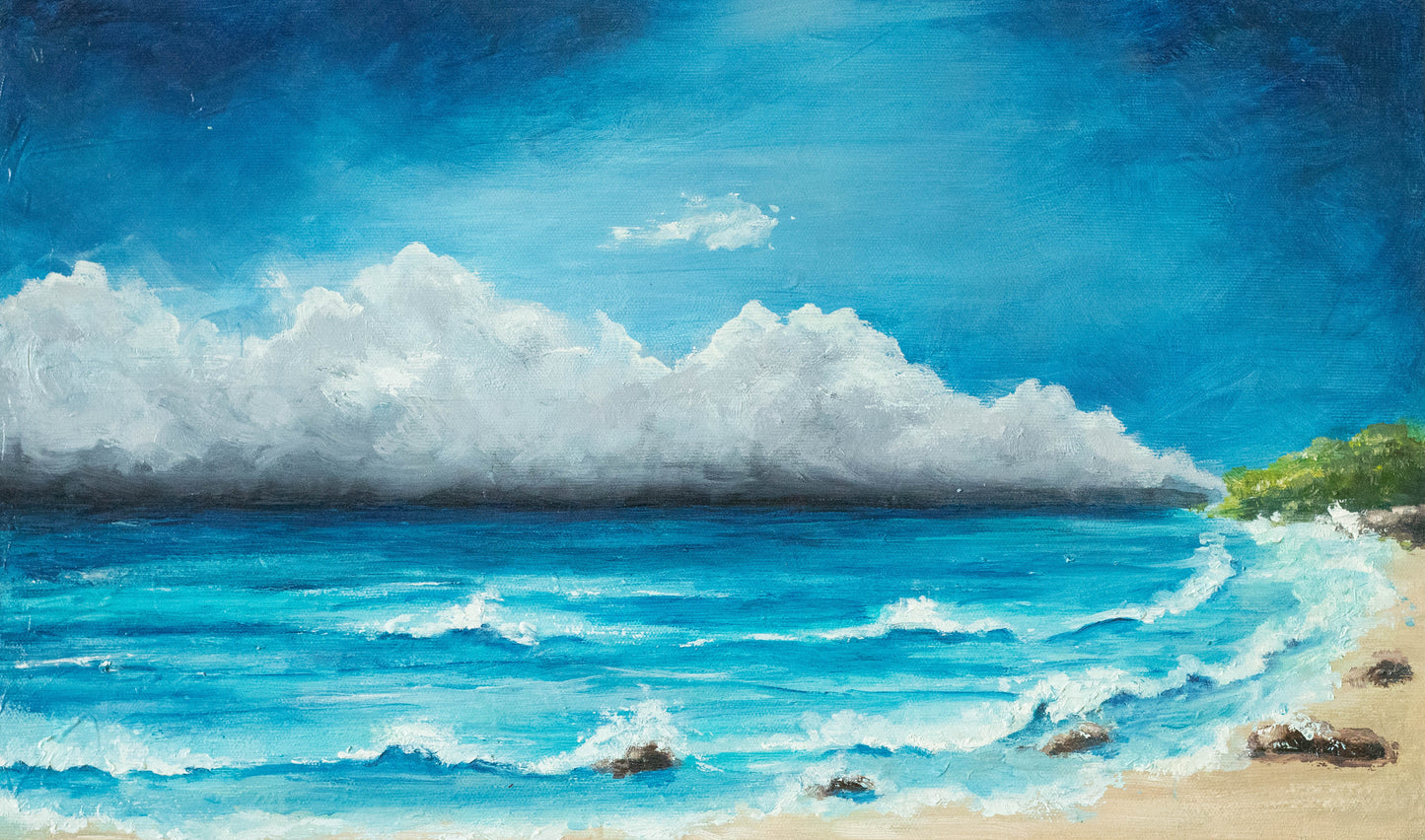 Ocean Dream - Original Seescape Oil Painting