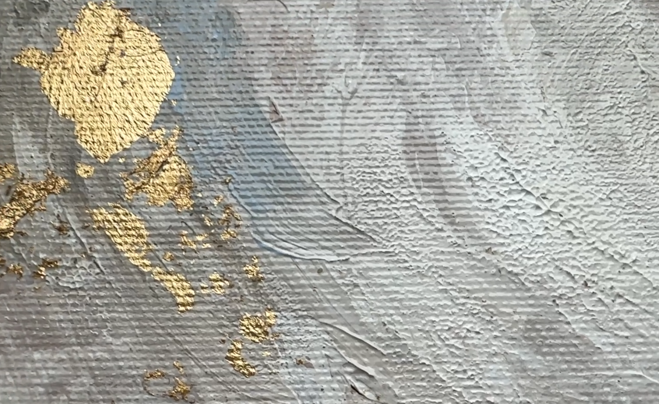 A Quiet Between Heartbeats - Original Acrylic Abstract Painting